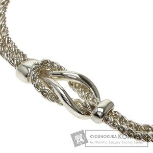 Tiffany Co Double Rope Necklace Silver